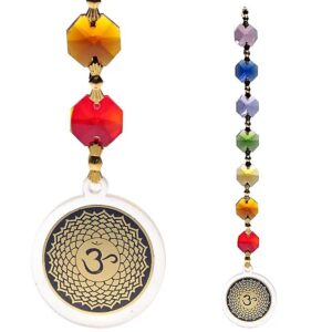 Feng Shui pendentif décoratif Chakra coronal Om