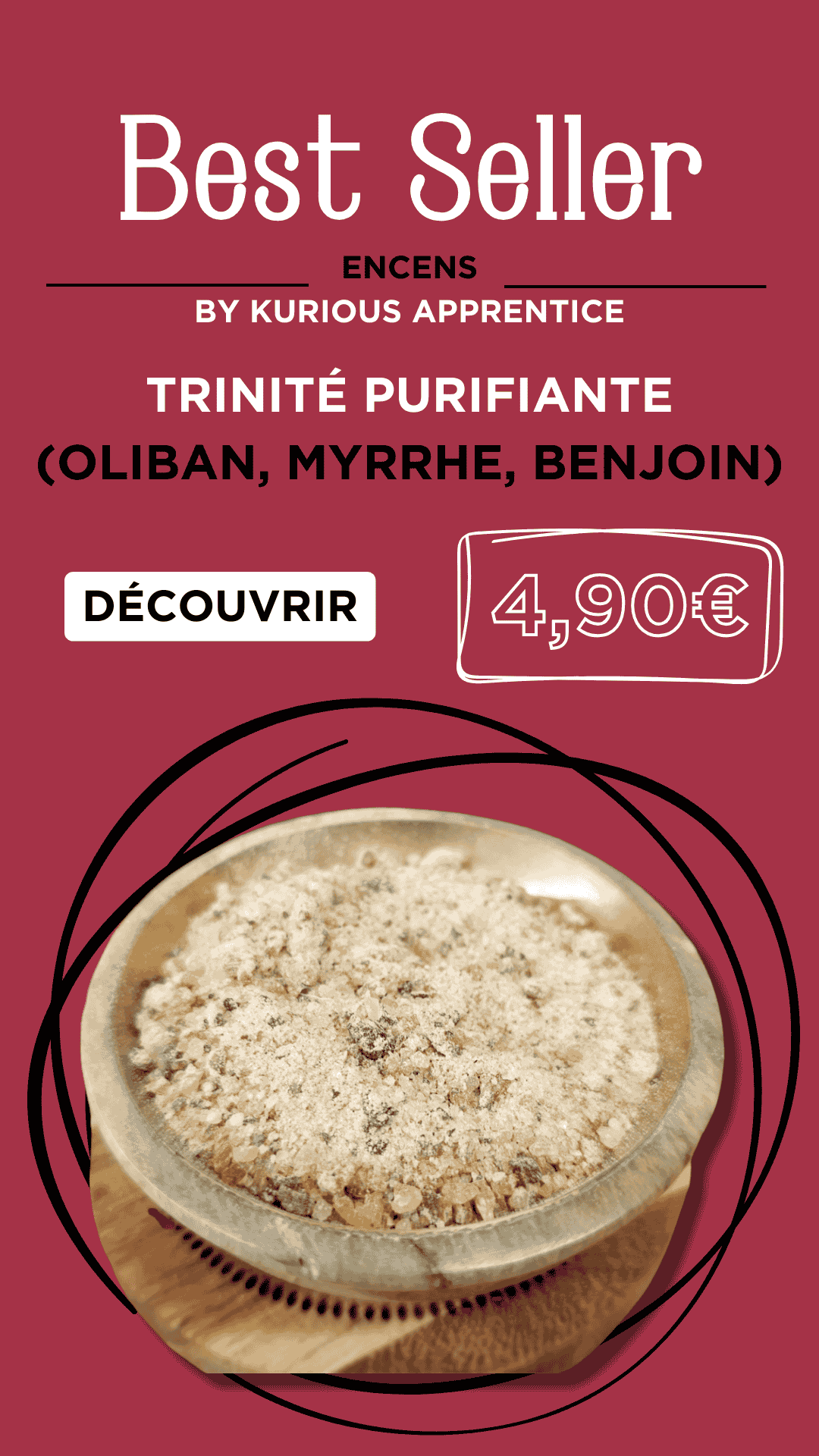 Encens Trinité purifiante