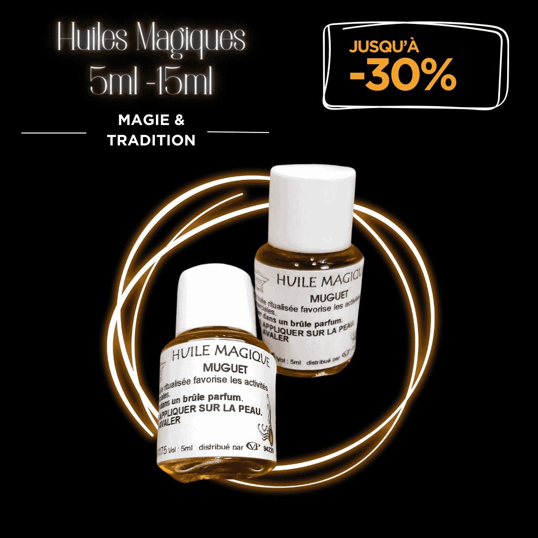 Huiles Magiques 5ml -15ml BlackFriday