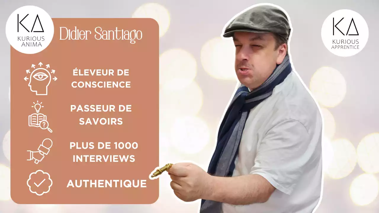 Didier Santiago l'âme de kurious anima et kurious apprentice Ordinateur