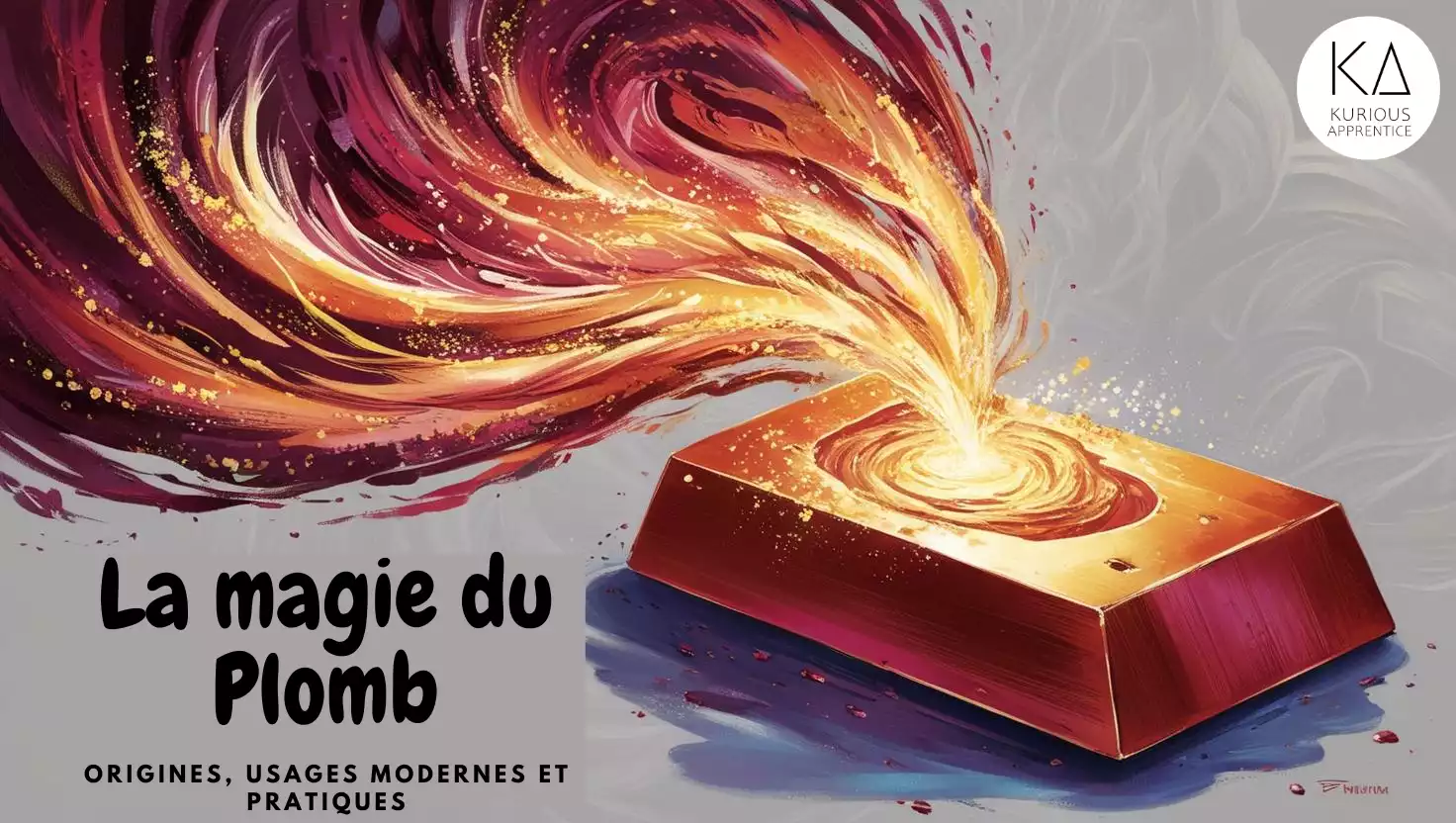 La magie du plomb : origines, usages modernes et pratiques