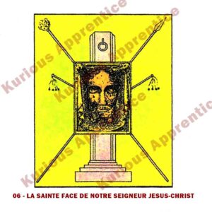 Pentacle La Sainte Face de Notre Seigneur Jesus-Christ