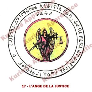 Pentacle de l'Ange de la Justice