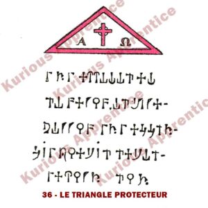 Pentacle le triangle Protecteur