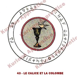 Pentacle Le Calice et la Colombe