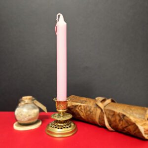 Bougie Rose pâle