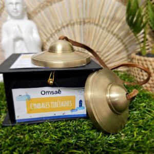 Cymbale Tibétaine en Bronze Grand Modèle