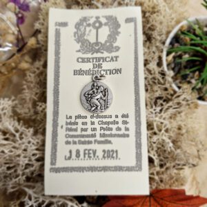 Médaille Sainte Bénie SAINT CHRISTOPHE - Argenté