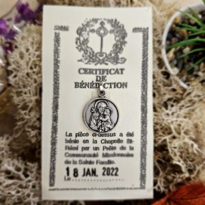 Médaille Sainte Bénie SAINT JOSEPH - Argenté