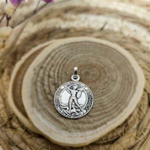 Médaille St Michel - Métal Argenté