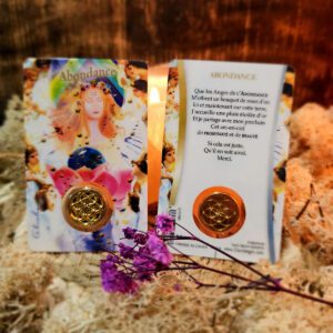 Médaille sur carte Abondance
