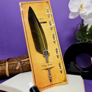 Plume De Calligraphie Jaune