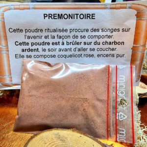 Poudre PRÉMONITOIRE : procure des songes sur l'avenir