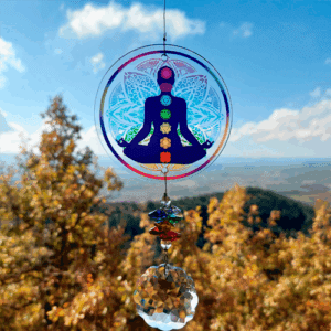 Attrape-soleil en cristal 7 chakras
