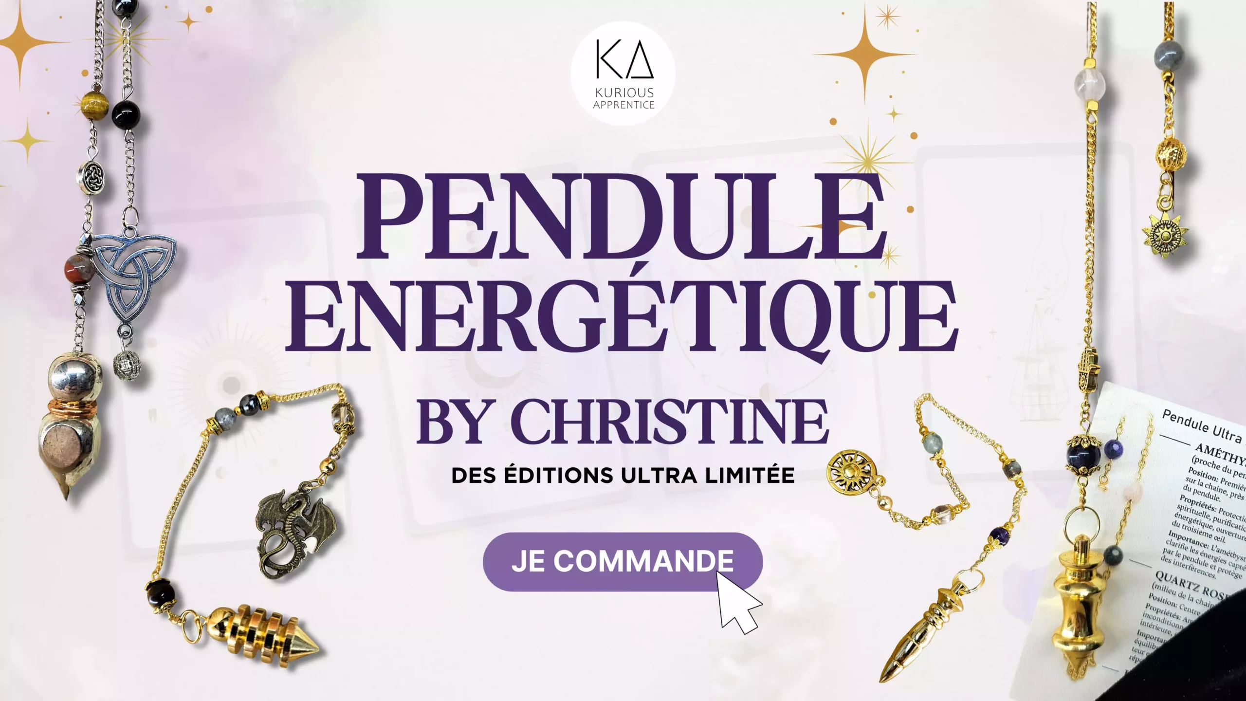 Pendule énergétique de Christine