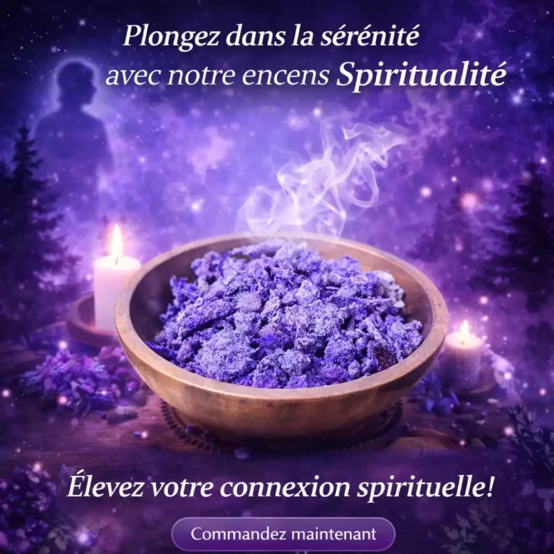 image de notre encens spiritualité en grain