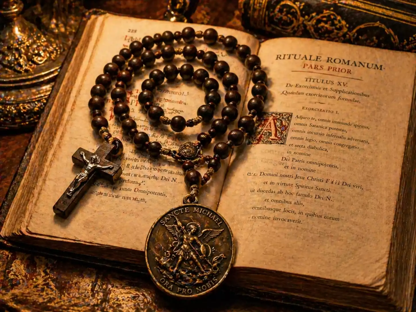 Chapelet Saint Michel à 9 dizaines sur Rituel romain