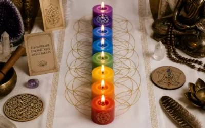 Bougies chakras : 7 couleurs pour équilibrer ses énergies