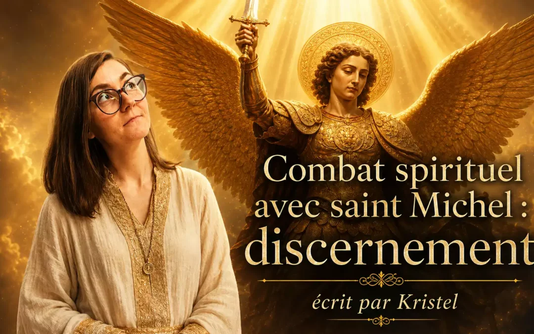 Saint Michel Archange en armure, glaive levé — icône du combat spirituel