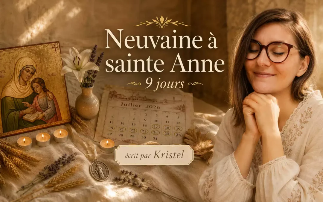 Neuvaine à sainte Anne : 9 jours de prière du 17 au 26 juillet