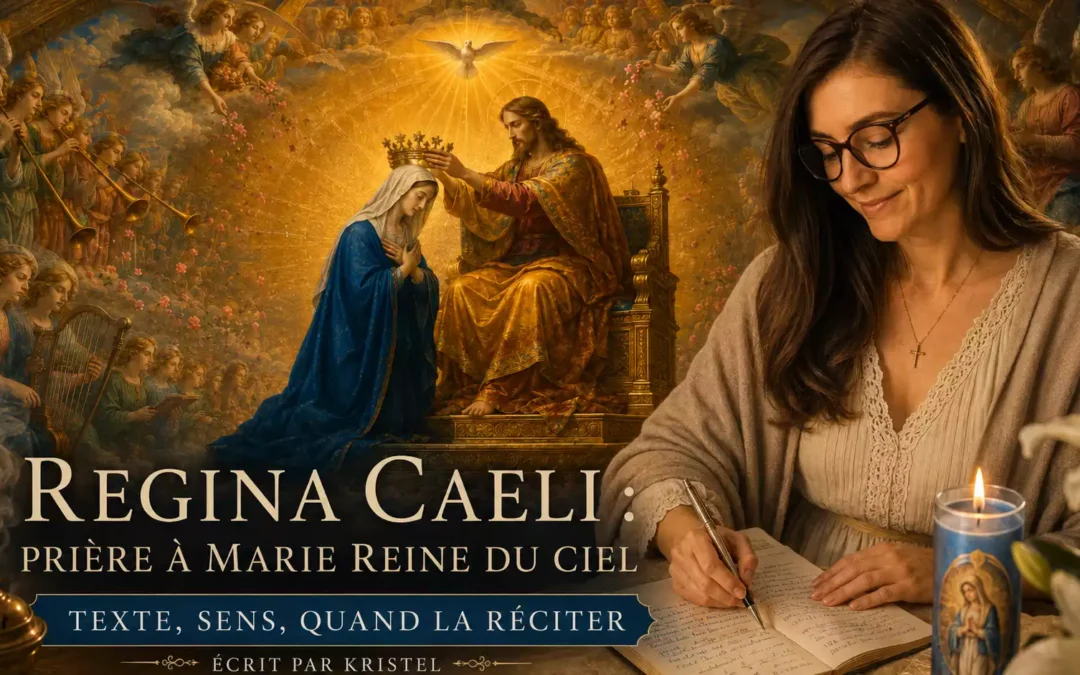 Couronnement de la Vierge — inspiré de Fra Angelico, Marie couronnée Reine du Ciel par le Christ